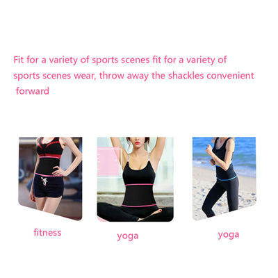 High-Quality Sweating Slimming Belt Four-Needle Six-Line Fitness Sports Fever Wicking Belt