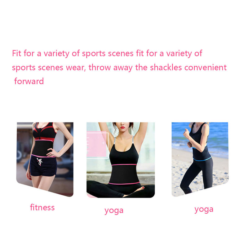 High-Quality Sweating Slimming Belt Four-Needle Six-Line Fitness Sports Fever Wicking Belt