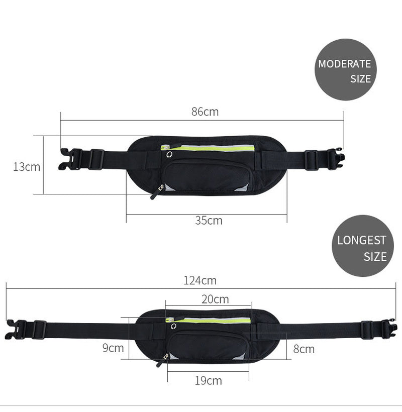 Running Waist Belt Bag Marathon with Water Bottle for 4.8-6.6 Inch Phone Sports Trail Running Bag Men Women Fanny Pack