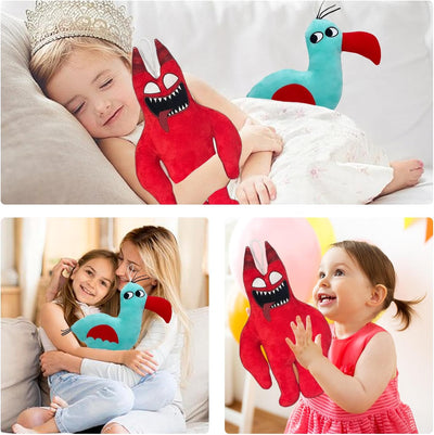 2 PCS Garten of Banban Peluche, Garten of Banban Chapter 4 Characters, Evil Banban, Tarta Bird, Garten of Banban, Garten of Banban Plush, Giardino Di Banbanregalo per Giocatori E Fan Del Gioco