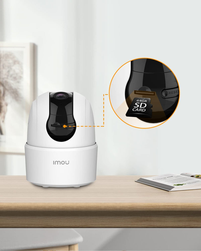 Telecamera Wi-Fi Interno, 1080P Videocamera Di Sorveglianza, Tracciamento Del Movimento Con Sirena, Telecamera Wifi Con Rilevamento Umano, Audio Bidirezionale, Funziona Con Alexa, 2,4G, Ranger 2C