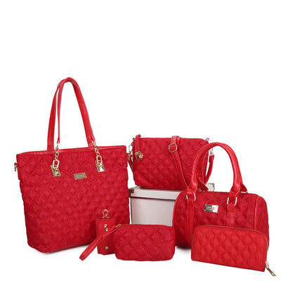 New Multi-Piece Combination Women'S Bag Nylon Embroidery Thread