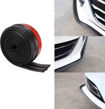 Spoiler Auto Universale, Striscia D'Incidente per Auto Strisce Di Protezione Er Paraurti Auto, 2.5 M, 60 Mm Di Larghezza Protezione Paraurti Er Auto