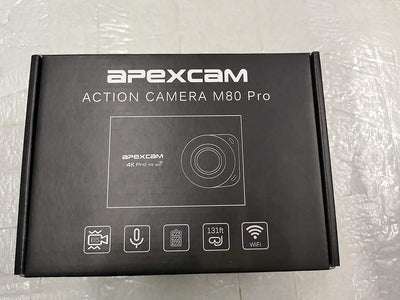 Action Cam Pro【Aggiornato】4K 20MP Fotocamera EIS WIFI 2 Pollici Ultra HD Impermeabile 40M Sott'Acqua Con Mic Esterno 2.4G Telecomando 170°Grandangolare Due 1200Mah Batterie E Il Kit Accessori