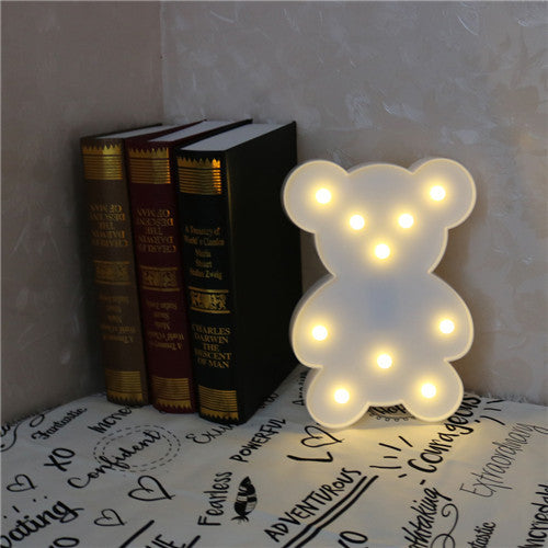 Alphabet Decorative Wall Hanging Creative Night Light