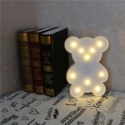 Alphabet Decorative Wall Hanging Creative Night Light