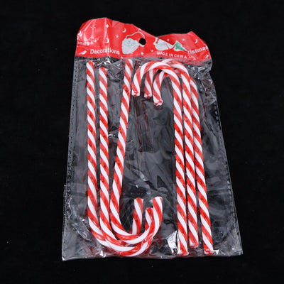 Acrylic Christmas Cane Plastic Decoration Pendant