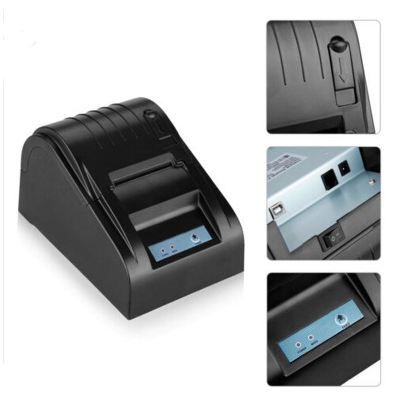 Thermal Printer POS-5890T Supermarket Cash Register Printer Usb Small Ticket Printer