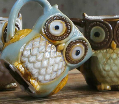 Owl Ceramic Cup