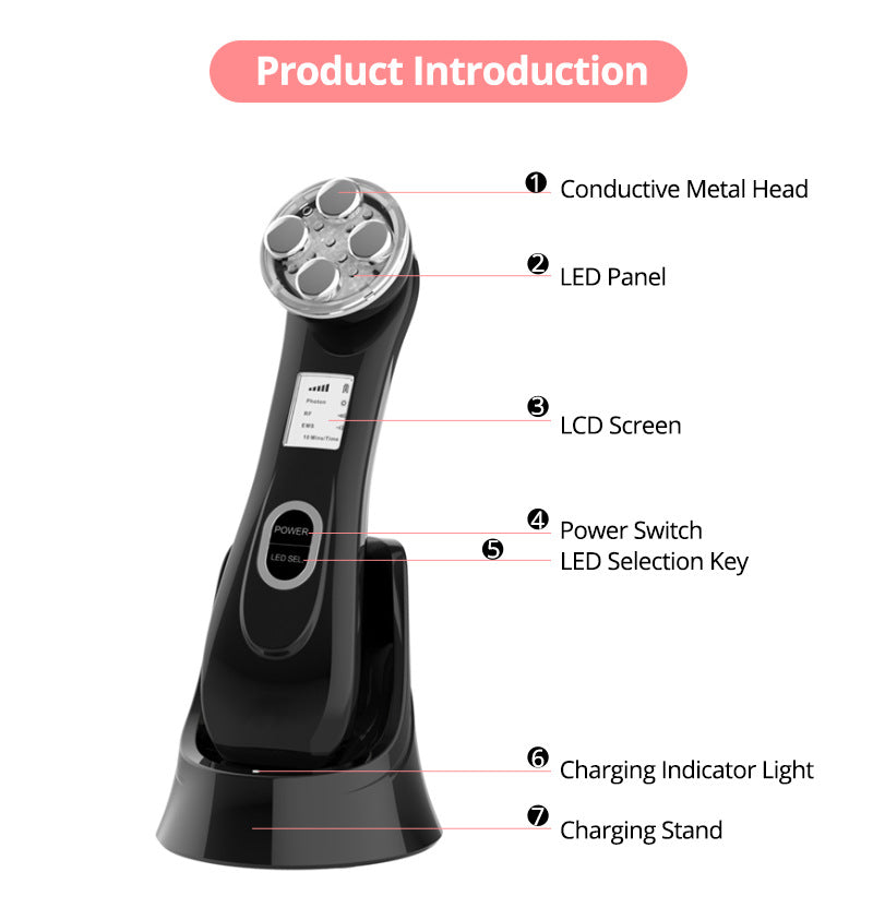 Facial Care Instrument with Microneedles