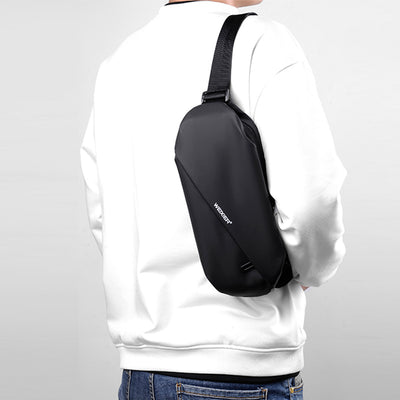 Fashion Simple Multifunctional Men'S Waist Bag