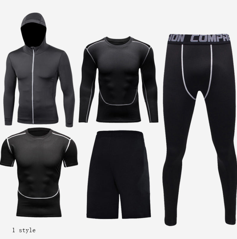 Fitness Clothing Suit Basketball Tights