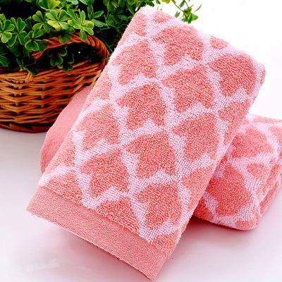 Daily Necessities Pure Cotton Thickened Absorbent Adult Face Wash Towel