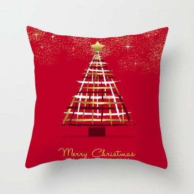 Christmas Linen Pillowcase