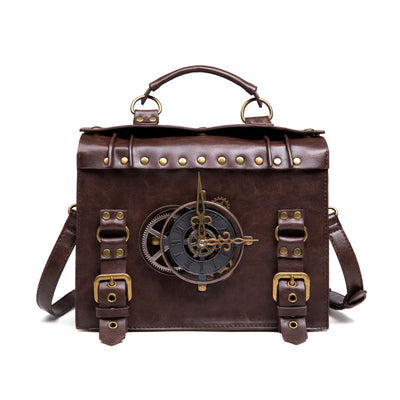 New Style Women'S Bag Steampunk Industrial Retro Style Women'S One-Shoulder Diagonal Bag