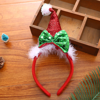 Christmas Hat Headband Head Buckle Christmas Children Present Small Gift