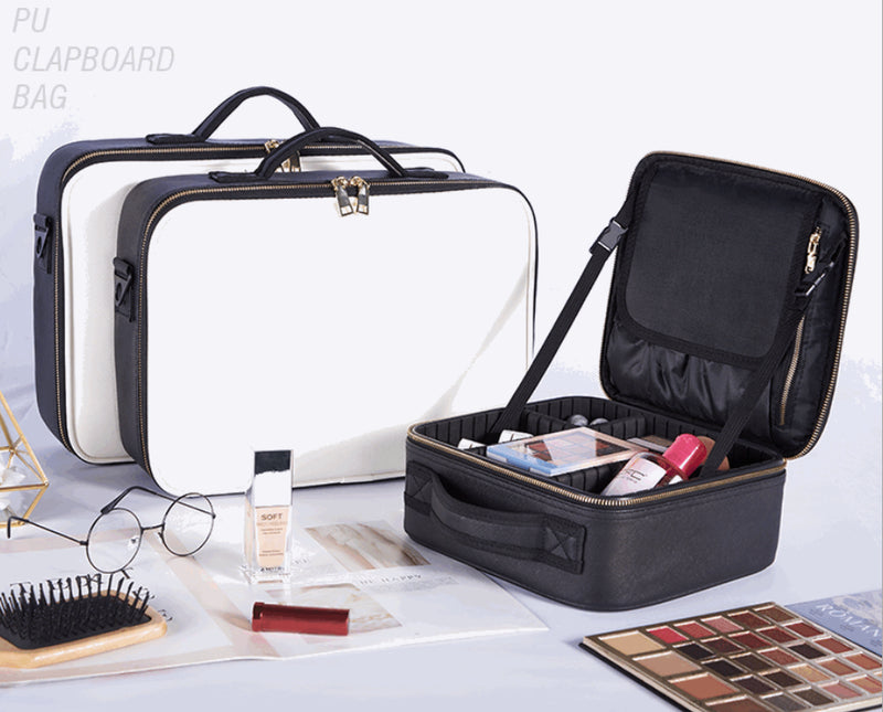 Large-Capacity Multifunctional Portable Cosmetic Bag