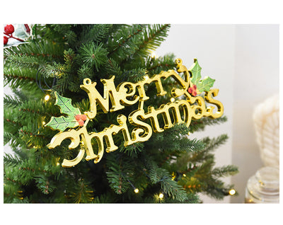 Christmas Three Dimensional English Decoration Sign