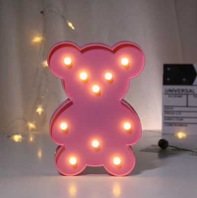 Alphabet Decorative Wall Hanging Creative Night Light