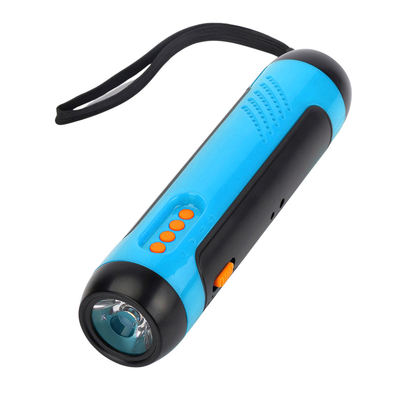 Outdoor Travel Emergency FM Rechargeable Alarm Flashlight