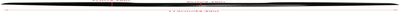 Spoiler Sul Tetto Posteriore, Spoiler per Baule Da Tetto Posteriore, Spoiler Posteriore Universale per Auto, Kit Labbra per Alettone Posteriore in Gomma Nero Lucido anti Uv Universale per Auto