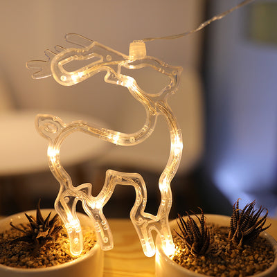 Divine Christmas LED Lights with Suction Holder