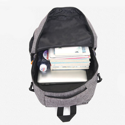 Male and Female Student Bag Leisure Outdoor Sports Bag Large Capacity Travel Backpack Shoulder Bag