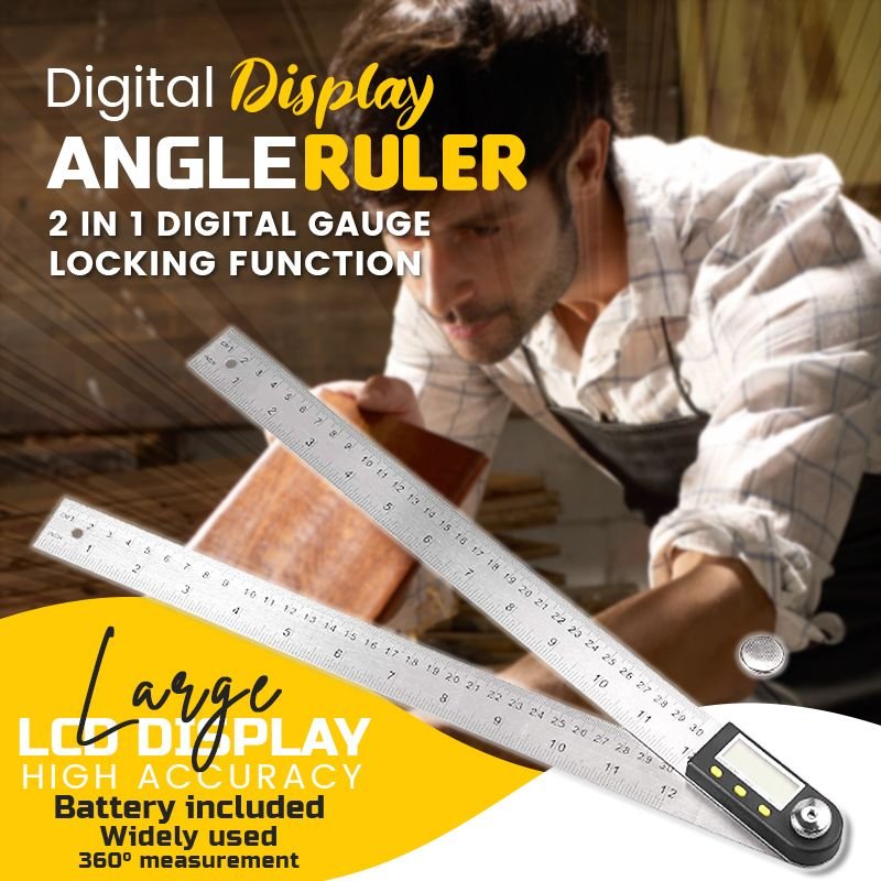 Stainless Steel Digital Display Angle Ruler Supply Electronic Protractor