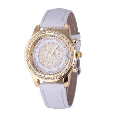 New Women Bracelet Wristwatch Ladies Crystal Geneva Watches Fashion Stainless Steel Quartz Wristwatches