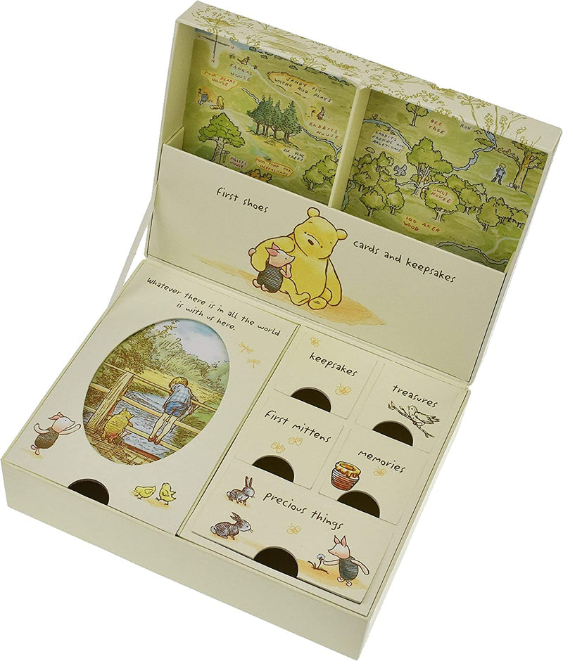 Disney Classico Pooh Bomboniere Bambino Scatola Con Compartimenti Nuovo (DI167)