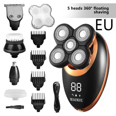 5In1 Powerful Electric Shaver USB Rechargeable