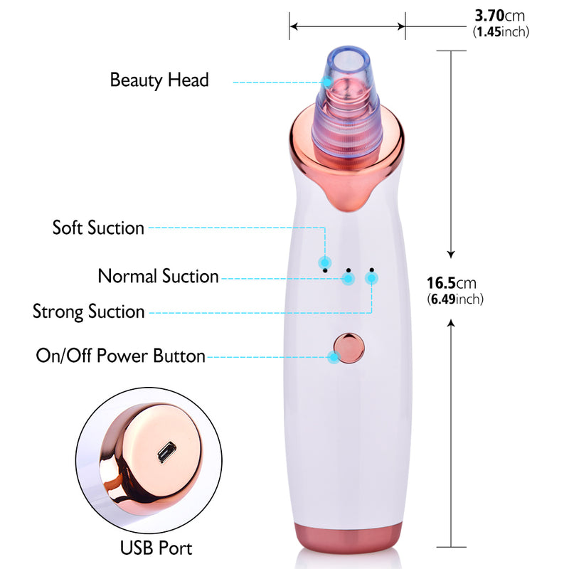 Blackhead Instrument Electric Suction Facial Washing Instrument Beauty Acne Cleaning Blackhead Suction Instrument