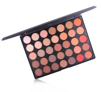 New 35 Colors of Shimmer Matte Shadow Eyeshadow Palette - the Palette B