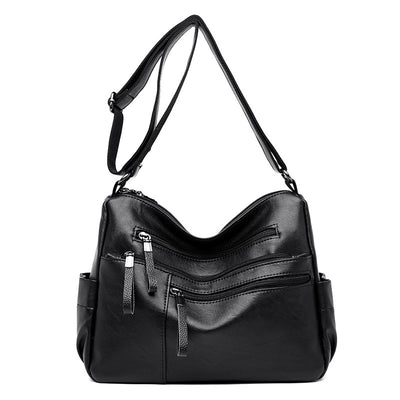 Casual Soft Leather Diagonal Bag