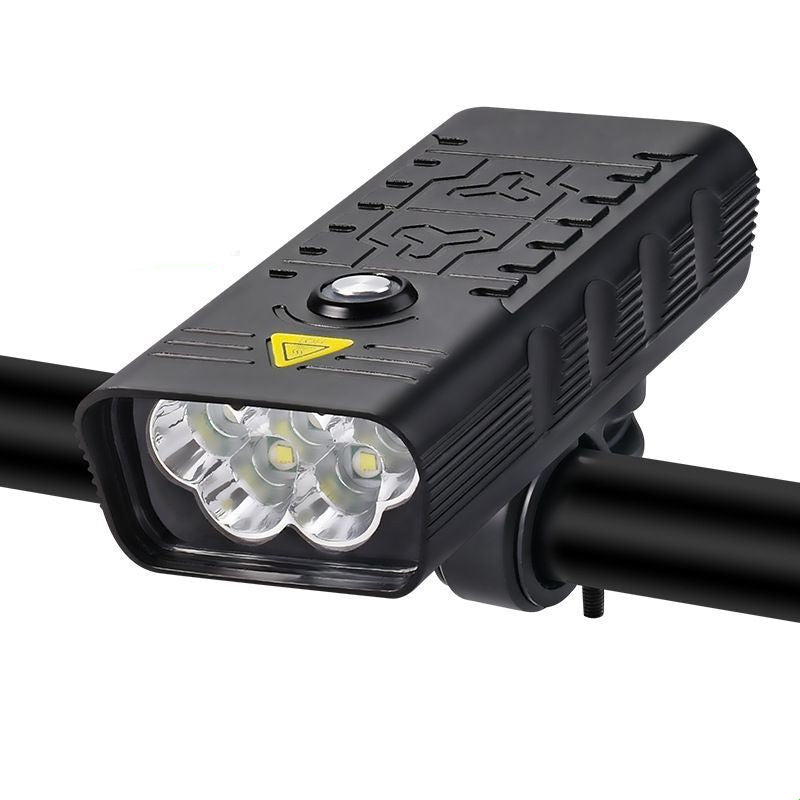 Bicycle LED Built-In Battery USB Charging Front Light