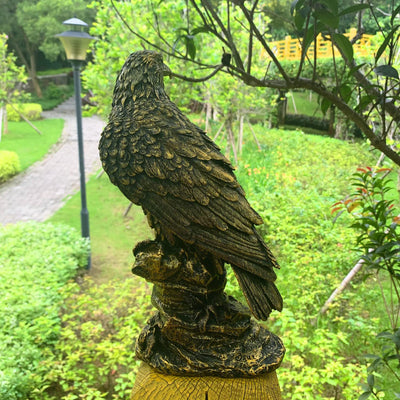 Statua Da Giardino Aquila, Magnifica Statua D'Arte Dell'Aquila per Casa Prato Cortile, Decorazione Paesaggistica