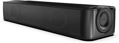 Soundbar Under-Monitor Stage SE Con Audio Digitale USB E Bluetooth 5.3, Clear Dialog E Surround Sound Blaster, Alimentazione Esterna