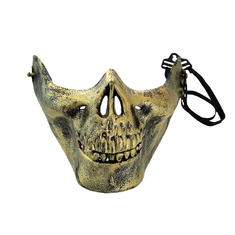 Military Equipment Half-Face Ghost Horror Mask