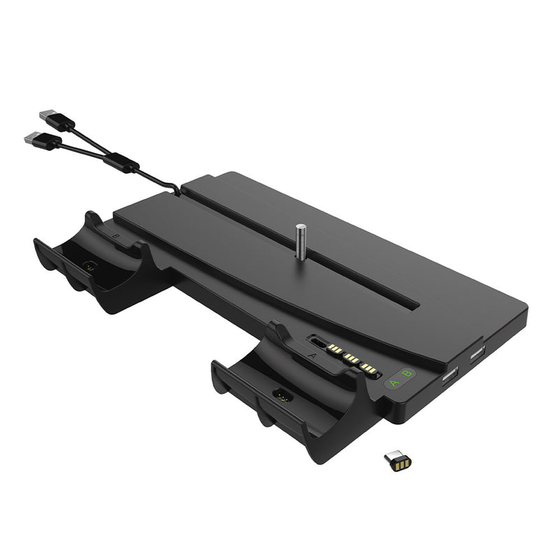 PS5 Host Multi-Function Charger Stand, Host Stand Stand with Bluetooth Handle Charger Charger