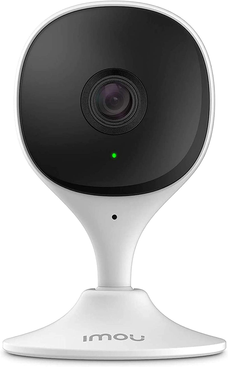 Telecamera Wi-Fi Interno, Telecamera Di Sicurezza Con Rilevazione Del Movimento Umano & Visione Notturna, 1080P Baby Monitor, Allarme Di Suoni Anormali, Compatibile Con Alexa/Google, Cue 2C