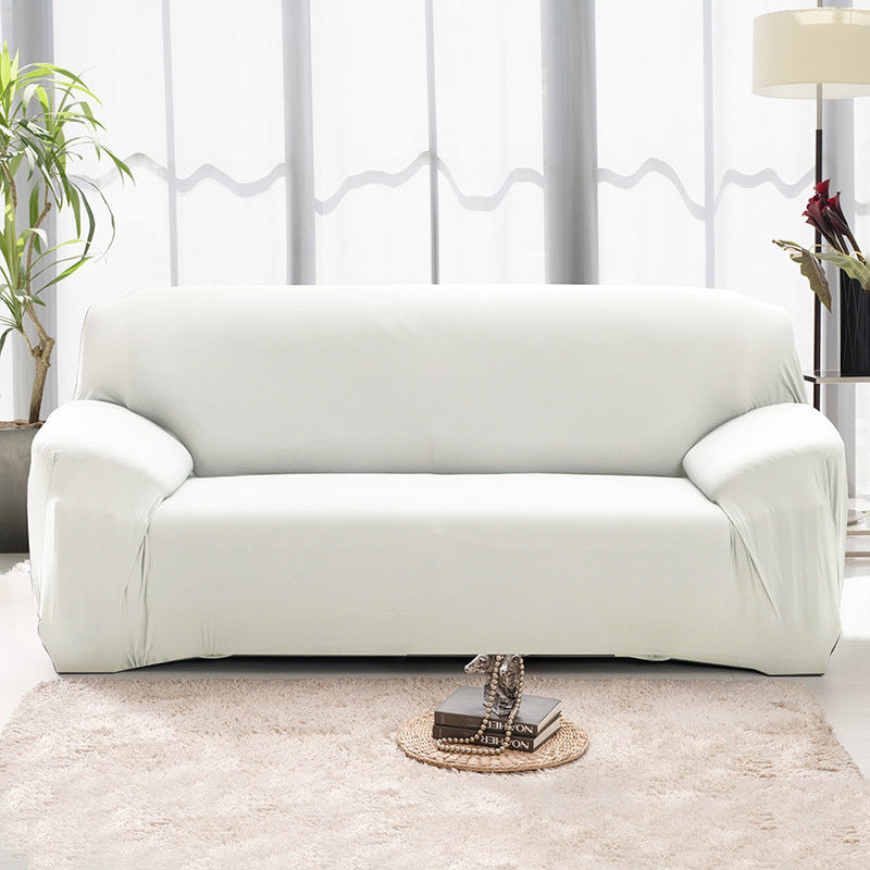 Stretch Sofa Cover All-Inclusive Solid Color Fabric Sofa Cover Towel