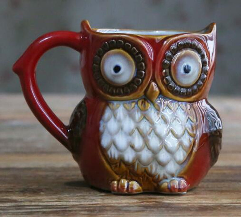 Owl Ceramic Cup