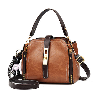 Fashion PU Leather Handbags Small Flap Crossbody Shoulder Messenger Bags Women Vintage Purse Bags