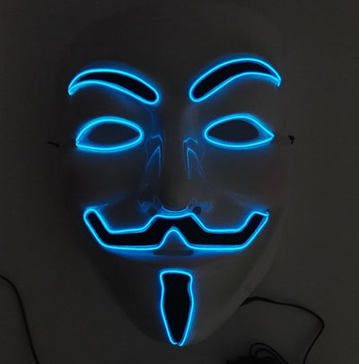 New LED Guy Fawkes Mask