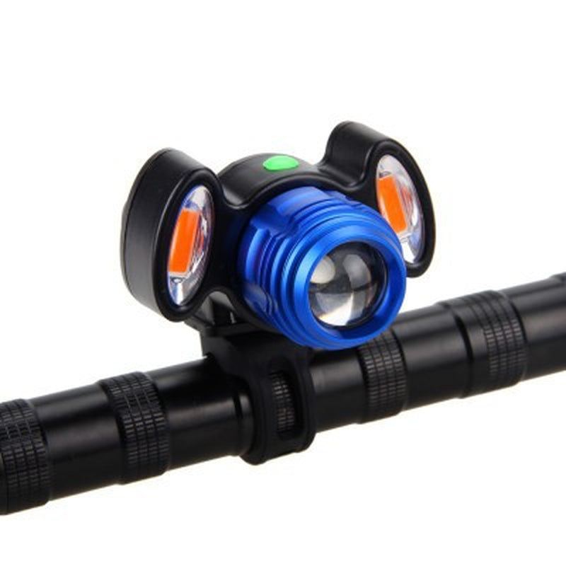 4 Modes Bike Front Lamp USB Rechargeable Bike MTB Strong Light Waterproof Headlight Night Cycling Safty Warning Light