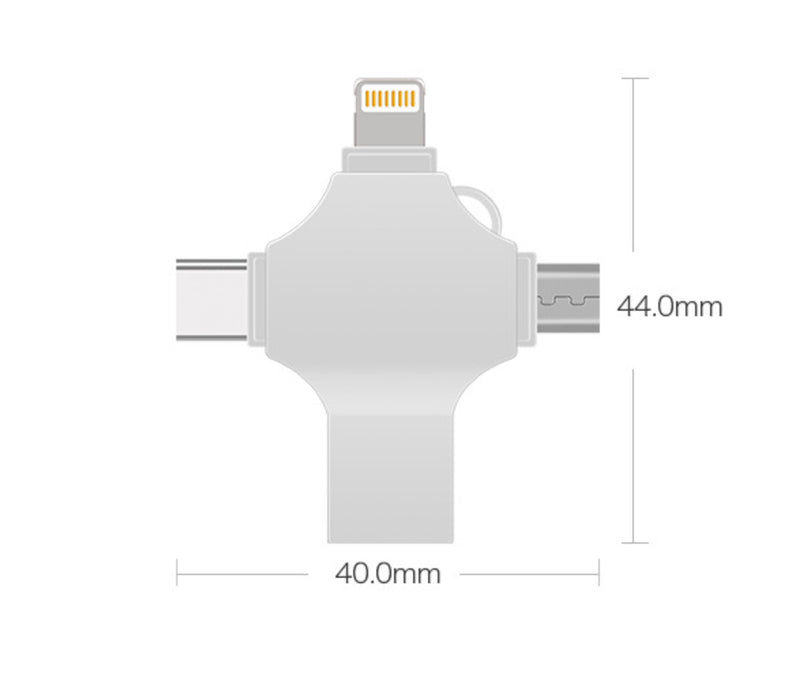 Metal Mobile Phone U Disk