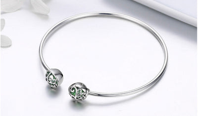 Veroco Sterling Silver S925 Europe and the New Bracelet Women'S Fashion Simple Wild Life Tree Bracelet Jewelry Wholesale