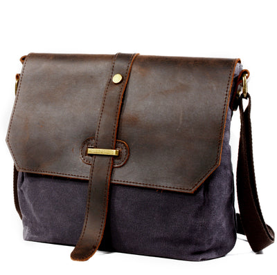 Men'S Canvas Shoulder Bag