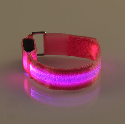 Factory Direct Supply Illuminated Arm Band LED Running Equipment Safety Arm with Outdoor Products Batch