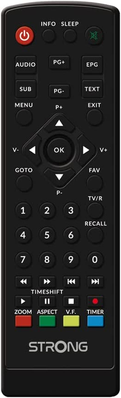 SRT8209 Decoder Digitale Terrestre Full Hd DVB-T2. Perfetto per Il Nuovo Standard Di Trasmissione.